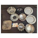 Lot of Assorted Ashtrays as Pictured