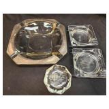 Lot of Assorted Ashtrays as Pictured