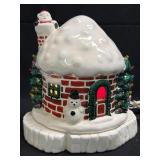 Vintage Ceramic CHRISTMAS Light Up Figurine