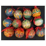 The Twelve Days Of Christmas Ornaments 12