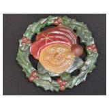 Cast Iron Snowman Trivet 7.5ï¿½