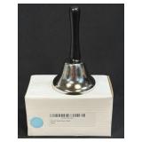 Vintage Silver Steel Tea Hand Bell NIB 4.5ï¿½