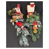 Vintage Christmas Decorations As Pictured With