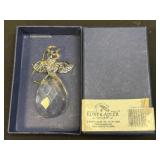 Kurt S. Adler - Glass Angel Ornament, Clear w/