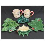 Assorted Christmas Dishes As Pictured