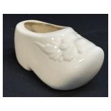 Vintage McCoy Pottery Dutch Shoe Planter Floral