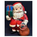 Vintage ARDCO Ceramic Christmas Santa Claus Bank