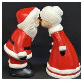 Vintage Kissing Santa & Mrs Claus