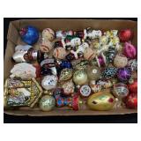 Several Assorted Vintage Christmas Ornaments As
