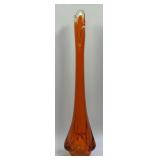 (T) Vintage Viking Persimmon Orange Epic Drape