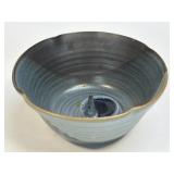 Handmade Pottery Apple Cooker Signed