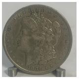1901 Morgan Silver Dollar