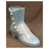 VINTAGE EMIG CAST METAL BLIE VICTORIAN SHOE