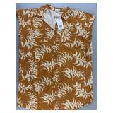 Wonderly Fashion Fern 5 SS Shirtdress Size XL NEW