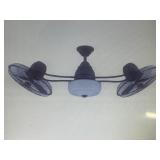 Craftmade Bellows II LED Double Ceiling Fan as