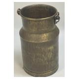 Solid Brass Milk Can
