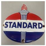 Standard Oil Sign 14ï¿½ x 16ï¿½