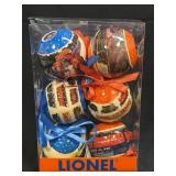 Lionel Trains Round Christmas Tree Ball Ornaments