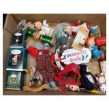 Assorted Vintage Christmas Ornaments As Pictured