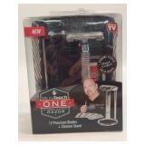 Micro Touch One Classic Safety Razor With 12
