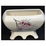 Vintage MCM McCoy Pottery Spring Wood Line Cherry