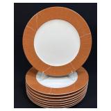Set Of 8 Calvin Klein Nomad 11" Dinner Plate