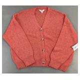 Time and Tru Womenï¿½s Cotton Boyfriend Cardigan