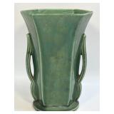 Vintage McCoy Double Handled 6 Sided Vase