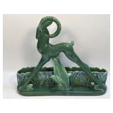 1950s Royal Haeger Green Ceramic Tv Lamp ***No