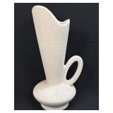 (T)Vintage Mid-Century Modern LARGE White Speckled