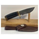 Damascus Style Fixed Blade Knife Measuring 6ï¿½