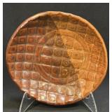 Handmade Pottery Serving Dish 6.5ï¿½ Signed SL