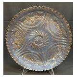 Handmade Ceramic Serving Platter With Scalloped