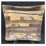 Handmade Pottery Square Serving Dish 10ï¿½ Signed SL