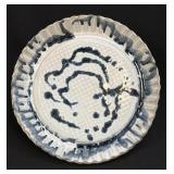 Handmade Pottery Tart Pan 8.75ï¿½ Signed SL