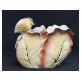 Vintage Wales Bird Planter Made In Japan