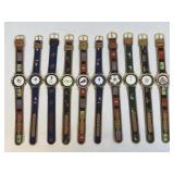 (10) New Sports Greenline Watches With Genuine