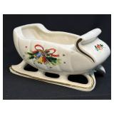 Vintage Stanford Sebring Ceramic Planter Holiday