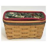 Longaberger 2004 Holiday Helper Basket Christmas