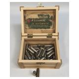 (40) 38 Cal. Auto Center Fire Shells in A CASE