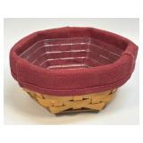 Longaberger 2002 Hexagon Century Basket With