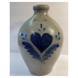 Hand Made Two Gallon Stoneware Jug by Rowe