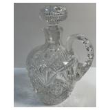 HAWKES Cut Crystal Whiskey Bourbon Jug Decanter