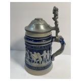 Lidded Beer Stein Made in Western Germany