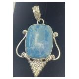 Natural Republic Larimar Gemstone 925 Solid