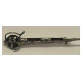 Sterling Silver Sword Brooch