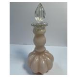 FENTON ROSE OVERLAY SILVER CREST PERFUME AND