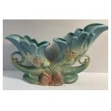 Antique Hull Art Pottery Vase & Candle Holders