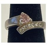 Size 7 Sterling Silver Ring as Pictured Weighing