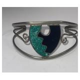 Sterling Silver Bracelet Weighing 11.6 Grams